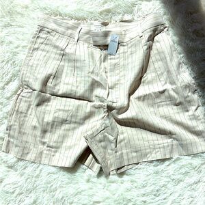 Brand new banana republic factory women’s linen blend shorts